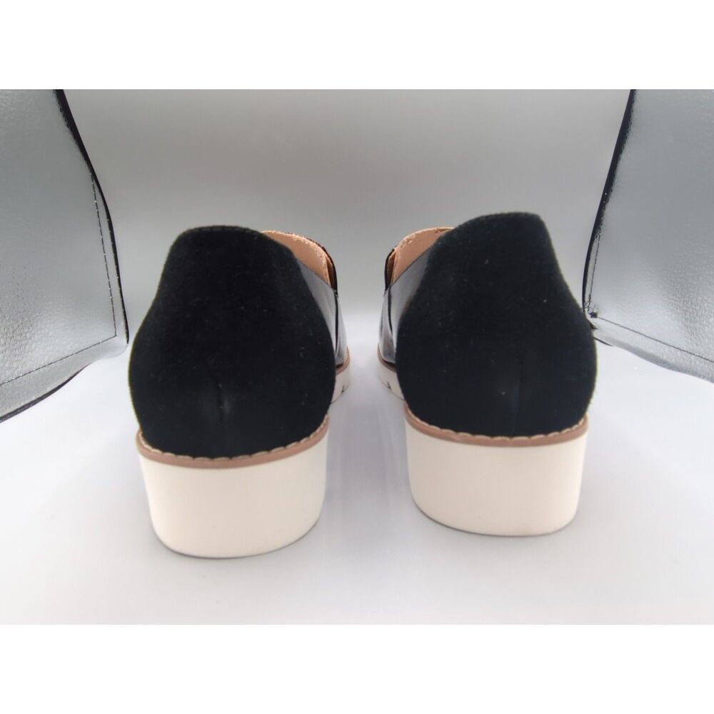 Vionic Kensley Women's SZ 9 Shoes Black Patent Leather Slip On Loafers - Picture 6 of 9
